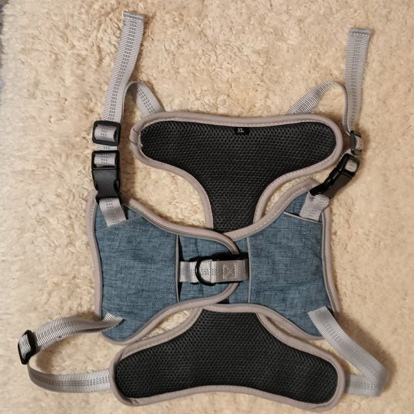 NWT ~PETORO Adjustable Reflective Harness, 5mm Soft Padded No-Pull No-Choke Vest - Picture 3 of 13